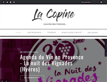Tablet Screenshot of la-copine.org